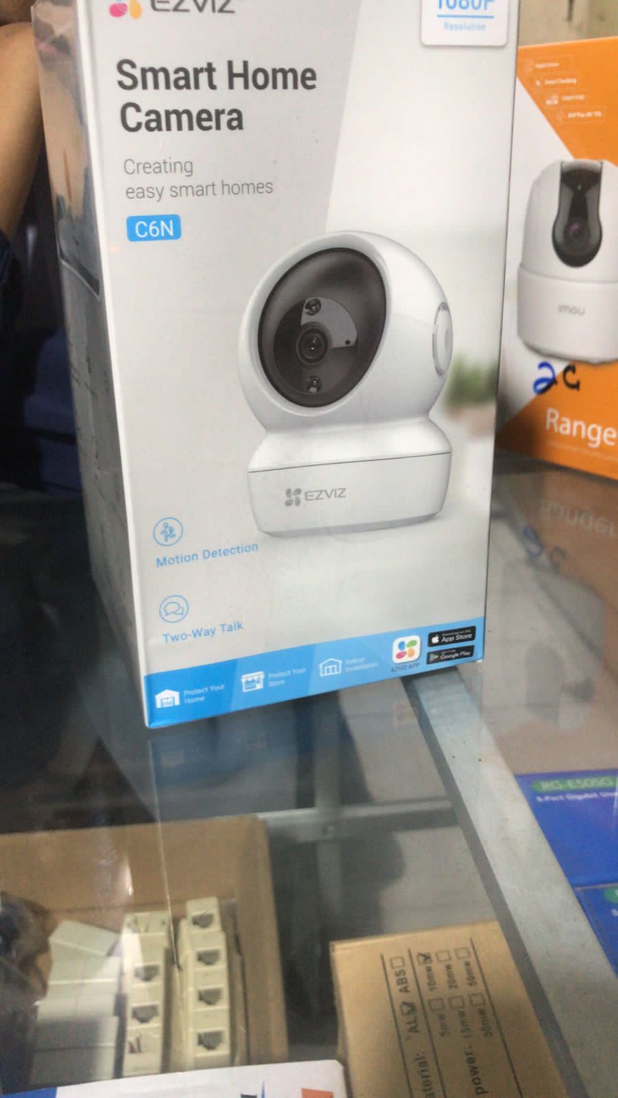 smart cctv ptz ezviz c6n